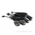 OEM/ODM FTDI -Chipsatz FT232RL zu DB9 Serienkabel